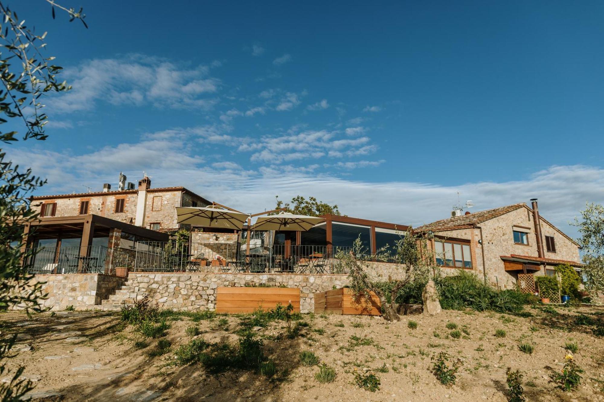 Borgo Villa A Sesta San Gusme Eksteriør billede